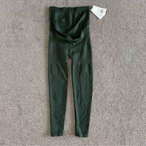 BLANQI Everyday Maternity Belly Support Leggings Forest Night Size Large‎